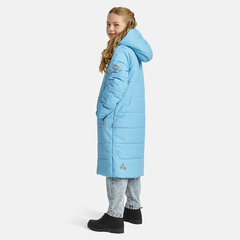 Huppa tüdrukute soojustatud kevad-sügis mantel NINA 100 g, sinine цена и информация | Куртки, пальто для девочек | kaup24.ee