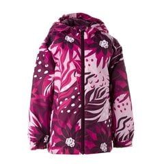 Huppa детская куртка 100g Alexis 18160010*34034, бордовый/розовый 4741632154995 цена и информация | Куртки, пальто для девочек | kaup24.ee