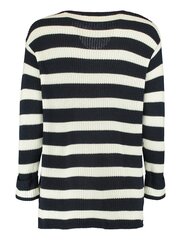 Zabaione naiste džemper YESENIA DZ*01, tumesinine/valge 4067218193814 hind ja info | Naiste kampsunid | kaup24.ee