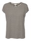 Vero Moda naiste T-särk 10284469*01, must/valge 5715366120518 hind ja info | Naiste T-särgid, topid | kaup24.ee