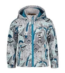 Icepeak детская куртка софтшелл Joice 51869-3*221, светло-серый/голубой 6438535439547 цена и информация | Куртки, пальто для девочек | kaup24.ee