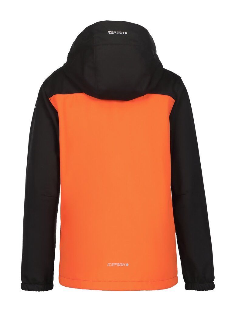 Icepeak laste softshell jope Kline 51897-3*642, punane/must 6438535495512 цена и информация | Poiste joped | kaup24.ee