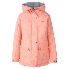 Lenne laste parka 80g Heldi 23264*1734, virsik/hall 4741593326325 цена и информация | Куртки, пальто для девочек | kaup24.ee