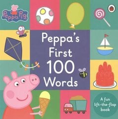 Peppa Pig: Peppa's First 100 Words цена и информация | Книги для малышей | kaup24.ee