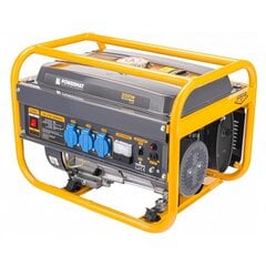 Bensiini elektrigeneraator Powermat 3000W hind ja info | Generaatorid | kaup24.ee