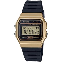 Часы унисекс Casio F91WM-9A, Ø 34 мм цена и информация | Мужские часы | kaup24.ee