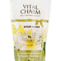 Vedelseep Vital Charm Tiare Flowers & Starfruit, 500 ml цена и информация | Мыло | kaup24.ee