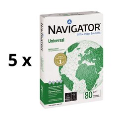 Бумага Office Paper Navigator, A3, 100 г/м2, 500 листов, упаковки по 5 шт. цена и информация | Тетради и бумажные товары | kaup24.ee