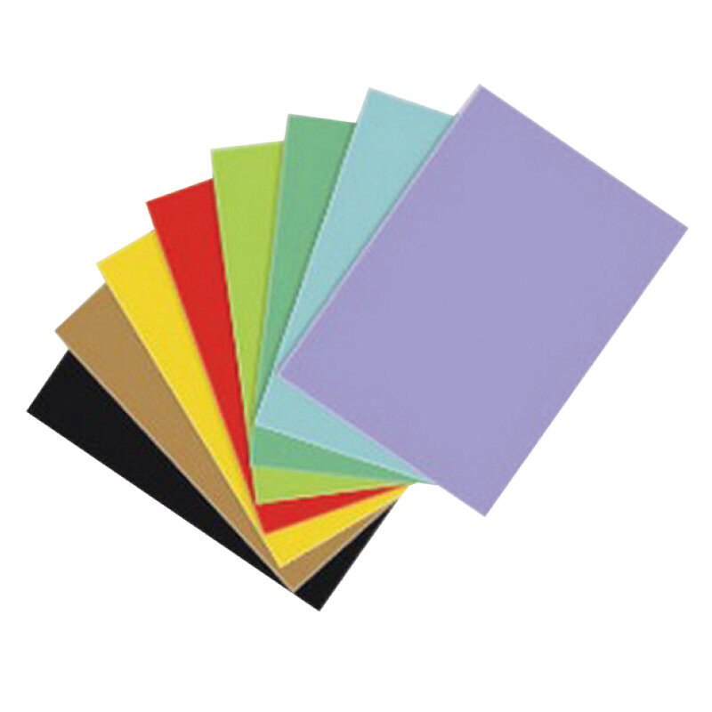 Värviline paber, A1 (64 x 90 cm), 225 g/m2, 1 leht, võikull kollane (nr 56) Pakis 4 tk. цена и информация | Vihikud, märkmikud ja paberikaubad | kaup24.ee