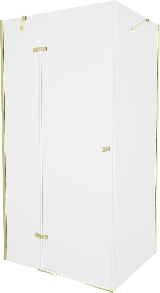 Dušikabiin Mexen Roma koos aluse ja sifooniga, Gold+White/Gold, 70x70,80,90,100 cm hind ja info | Dušikabiinid | kaup24.ee