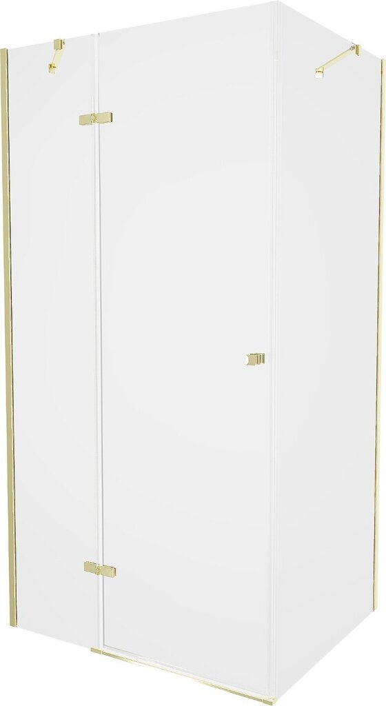 Dušikabiin Mexen Roma koos aluse ja sifooniga, Gold+White/Gold, 80x70,80,90,100 cm цена и информация | Dušikabiinid | kaup24.ee