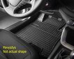 Kummimatid Volkswagen Polo IV 2002-2008 /4pc, 0015 цена и информация | Kummimatid | kaup24.ee