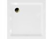 Kandiline dušialus Mexen Flat Slim sifooniga, White+Gold, 70x70, 80x80, 90x90, 100x100 cm цена и информация | Dušialused | kaup24.ee