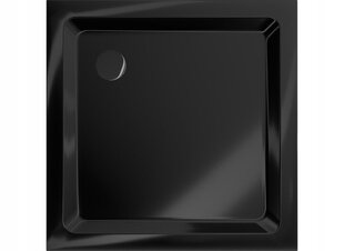 Ruudukujuline dušialus Mexen Flat Slim koos sifooniga, Black, 70x70,80x80,90x90,100x100 cm hind ja info | Dušialused | kaup24.ee