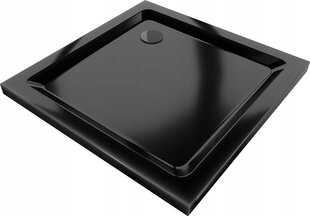Ruudukujuline dušialus Mexen Flat Slim koos sifooniga, Black, 70x70,80x80,90x90,100x100 cm hind ja info | Dušialused | kaup24.ee