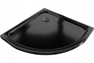 Poolringikujuline dušialus Mexen Flat Slim sifooniga, Black, 70x70,80x80,90x90,100x100 cm hind ja info | Dušialused | kaup24.ee
