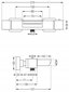 Termostaatsegistiga vanni-dušisüsteem Mexen Erik Cube, Chrome цена и информация | Komplektid ja dušipaneelid | kaup24.ee