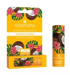 Huulepalsam Orientana Coconut Energy, 4,2 g hind ja info | Huulepulgad, -läiked, -palsamid, vaseliin | kaup24.ee