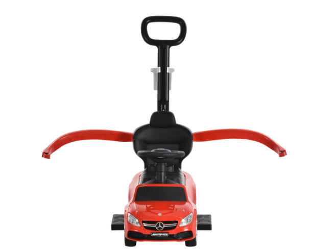 Tõukeauto Mercedes AMG C63, punane hind ja info | Imikute mänguasjad | kaup24.ee