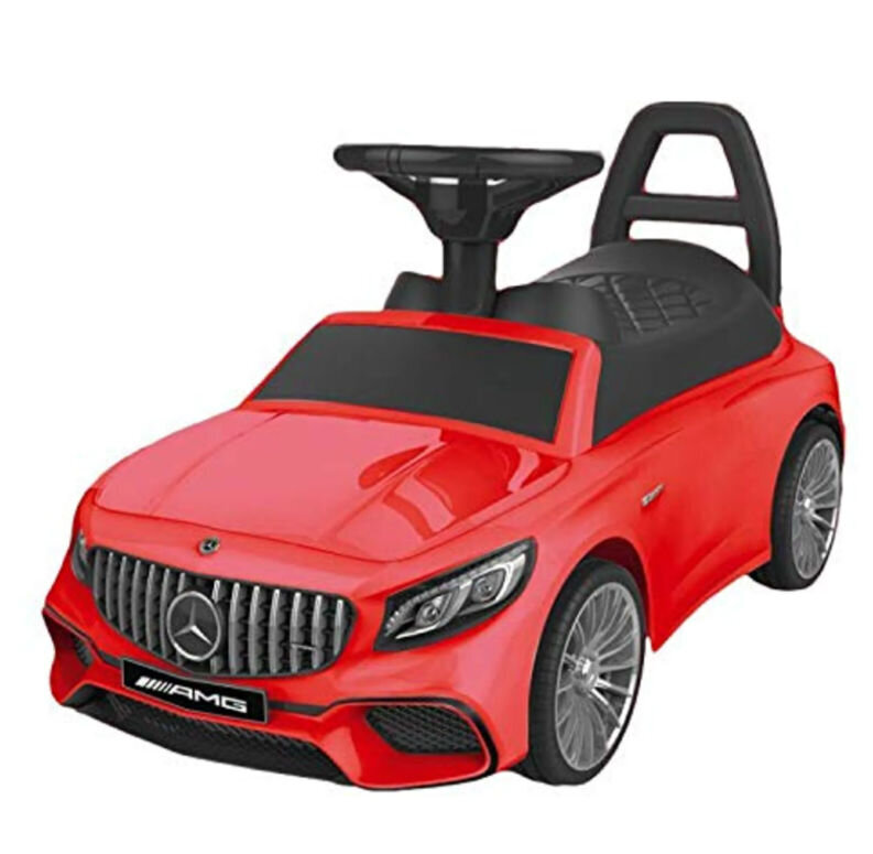 Laste lükandauto Mercedes S65 AMG, punane (LED tuled) hind ja info | Imikute mänguasjad | kaup24.ee