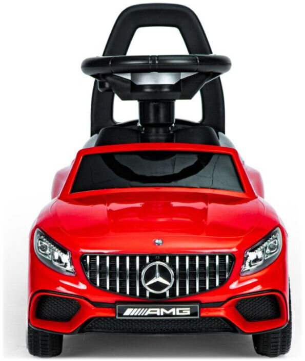 Laste lükandauto Mercedes S65 AMG, punane (LED tuled) hind ja info | Imikute mänguasjad | kaup24.ee