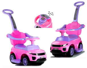 Каталка-толкатель для детей Sport Car, розовая цена и информация | Игрушки для малышей | kaup24.ee