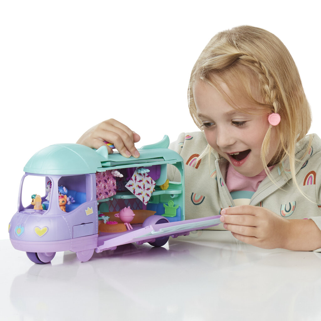 Figuurikomplekt My Little Pony Mini World Magic buss hind ja info | Tüdrukute mänguasjad | kaup24.ee