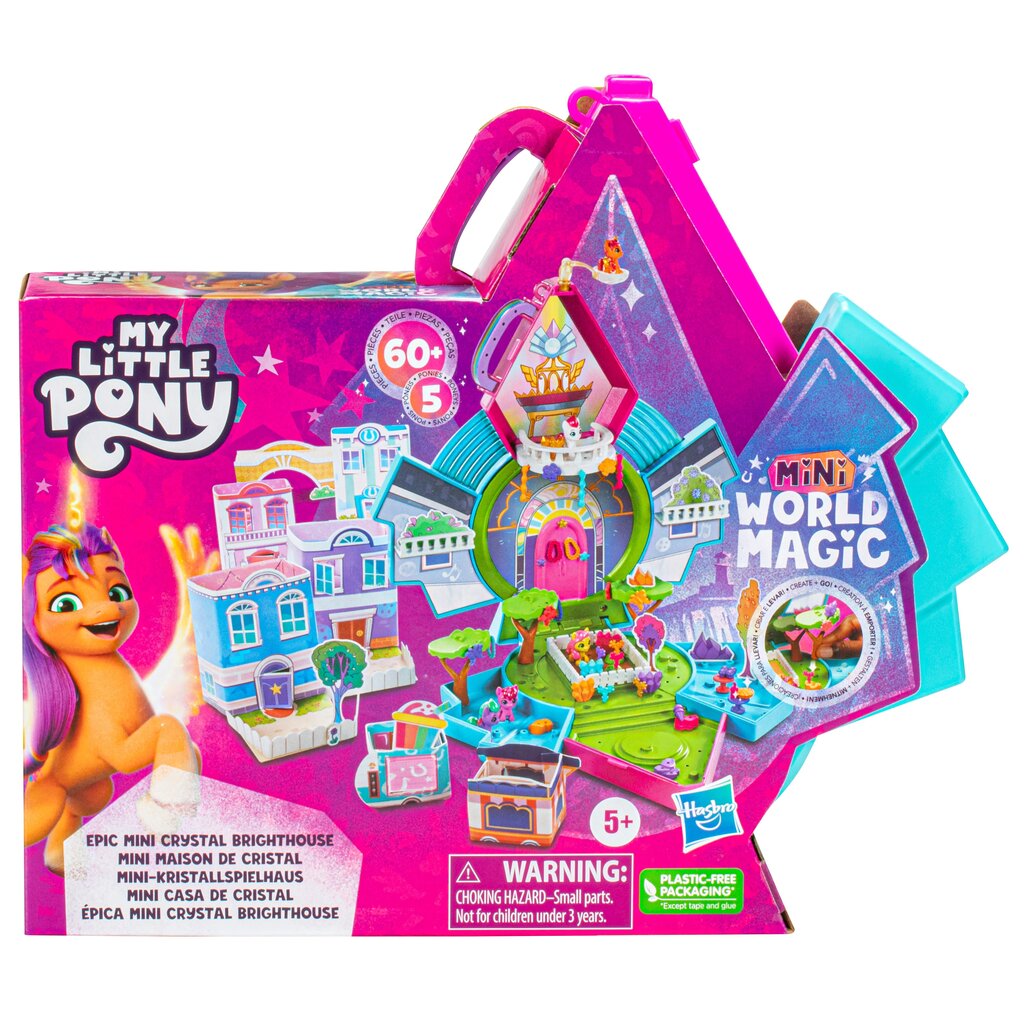 Mini World Magic komplekt Crystal House, My Little Pony цена и информация | Tüdrukute mänguasjad | kaup24.ee