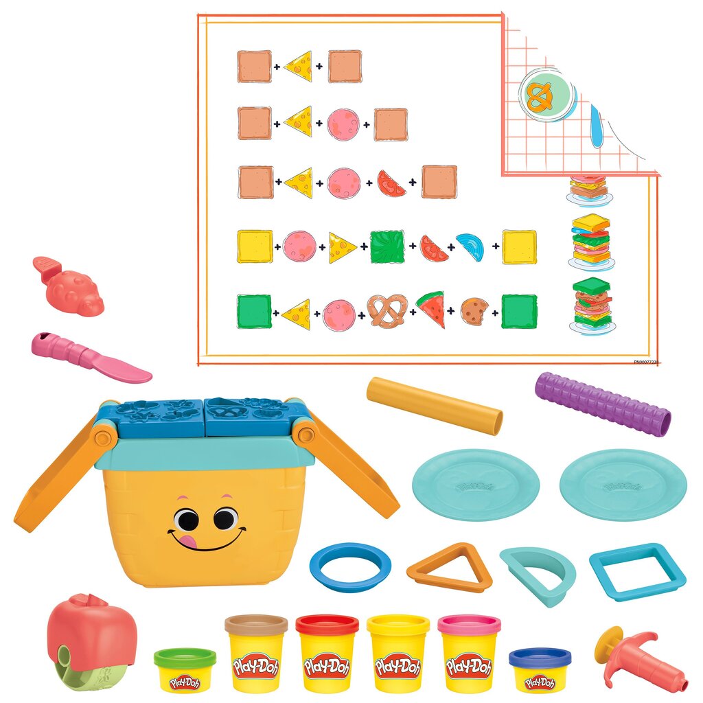 PLAY-DOH piknikukottide komplekt цена и информация | Arendavad mänguasjad | kaup24.ee