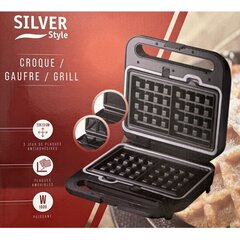 Vahvli-, võileivapann ja grill kolm ühes Silver Style 002453 цена и информация | Вафельницы и электрические блинницы | kaup24.ee