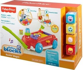 Толкающая машина Fisher Price цена и информация | Drewniana Wieża Piramida Kura Nakładanie Kolorowych Kwadratów LD-15 15276 | kaup24.ee