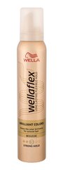 Juuksevaht värvitud juustele Wellaflex Brilliant Colours Strong Hold 200 ml hind ja info | Viimistlusvahendid juustele | kaup24.ee