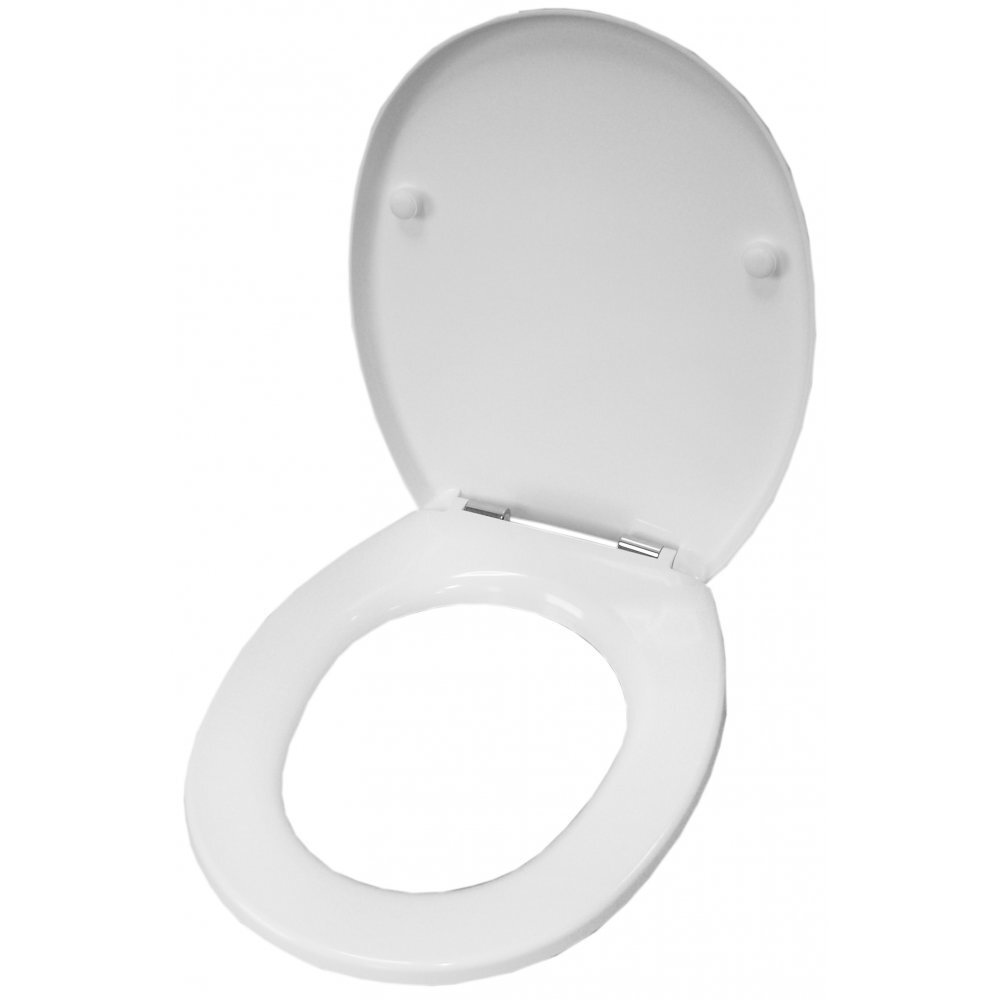 Aeglaselt sulguv WC-poti kaas MA-021AMW hind ja info | WC-poti tarvikud | kaup24.ee