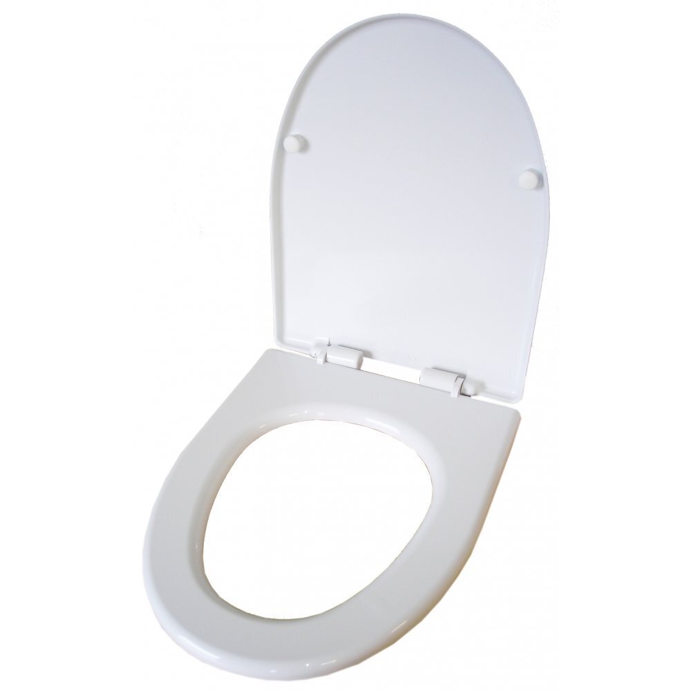 Aeglaselt sulguv WC-poti kaas MA-013AW цена и информация | WC-poti tarvikud | kaup24.ee
