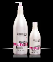Šampoon heledatele juustele Stapiz Sleek Line Blush Blond 300 ml цена и информация | Шампуни | kaup24.ee