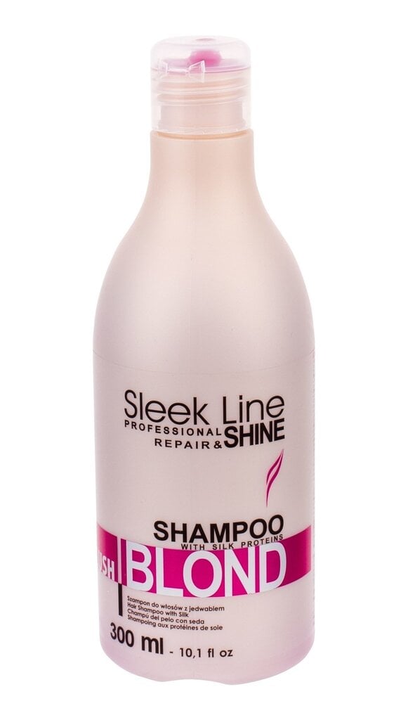 Šampoon heledatele juustele Stapiz Sleek Line Blush Blond 300 ml hind ja info | Šampoonid | kaup24.ee