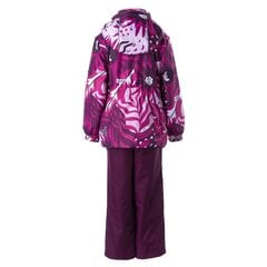 Huppa комплект детский 40/40g Yonne 41260004*34034, бордовый/розовый 4741632161221 цена и информация | Куртки, пальто для девочек | kaup24.ee