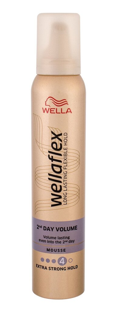 Ekstra tugev juuksevaht Wellaflex 2nd Day Volume Extra Strong Hold 200 ml цена и информация | Viimistlusvahendid juustele | kaup24.ee