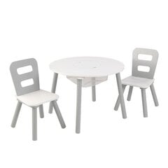 Детский стол со стульями Kidkraft, белый цена и информация | Kidkraft Мебель и домашний интерьер | kaup24.ee