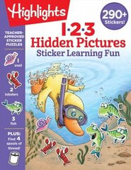 123 Hidden Pictures цена и информация | Книги для малышей | kaup24.ee