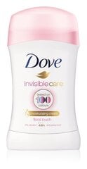 Pulkdeodorant Dove Invisible Care 48h Floral Touch 40 ml цена и информация | Дезодоранты | kaup24.ee