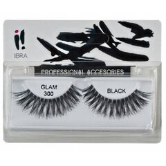 Liimitavad ripsmed Ibra Para Glam 300 Black, 2 tk цена и информация | Накладные ресницы, керлеры | kaup24.ee