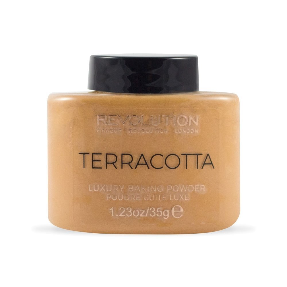 Matt lahtine puuder Makeup Revolution Luxury Küpsetuspulber Terracotta 35 g hind ja info | Jumestuskreemid, puudrid | kaup24.ee