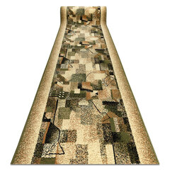 Rugsx ковровая дорожка BCF Impresja, оливковая, 120 см цена и информация | Ковры | kaup24.ee
