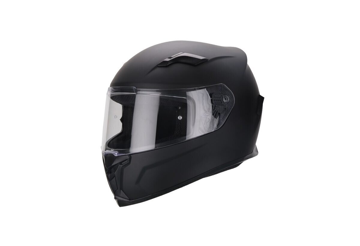 Motokiiver Vito Helmets, mudel Duomo matt must + Smoke visiir + tasuta kingitus hind ja info | Mootorratta kiivrid | kaup24.ee