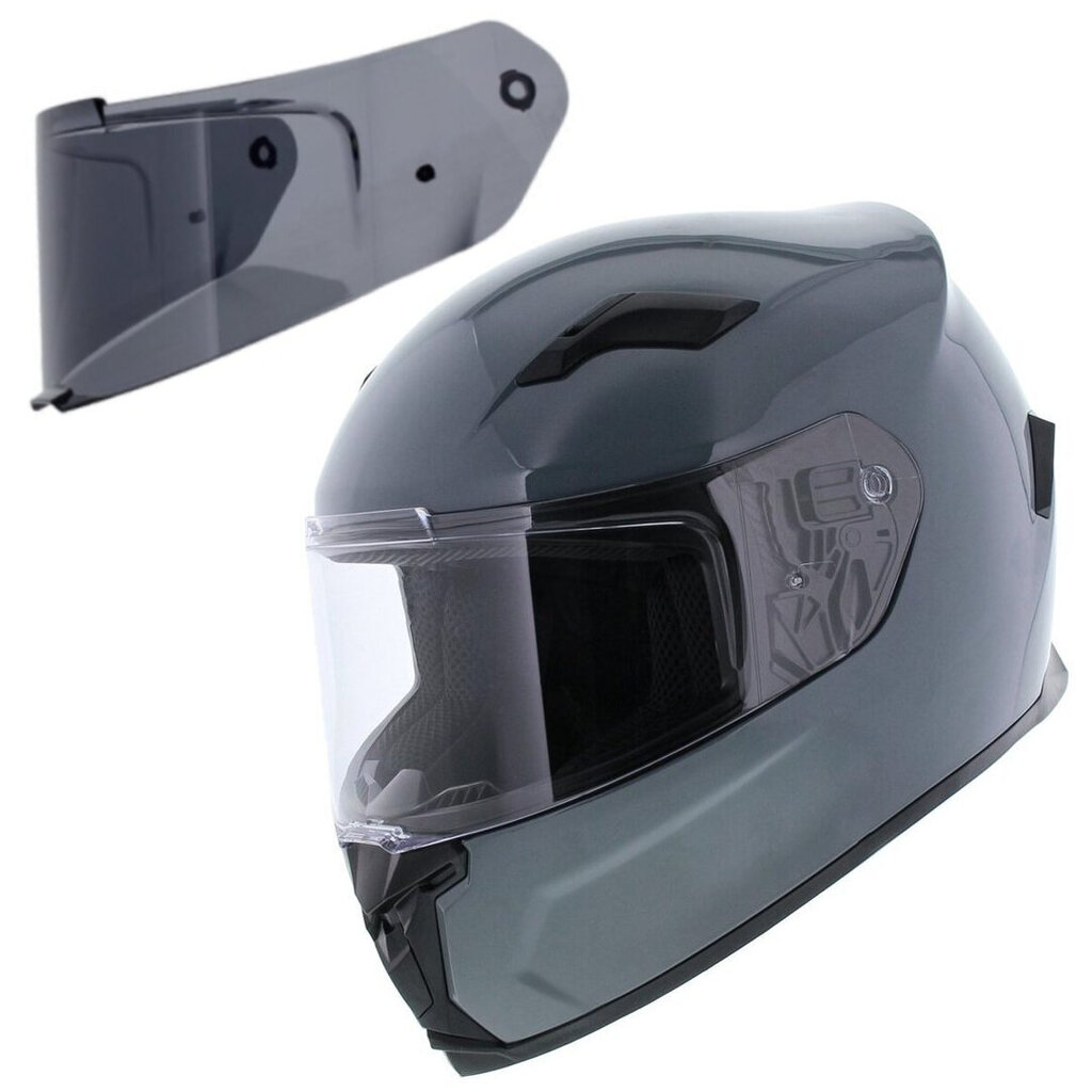 Motokiiver Vito Helmets, mudel Duomo hall + Smoke visiir + tasuta kingitus hind ja info | Mootorratta kiivrid | kaup24.ee