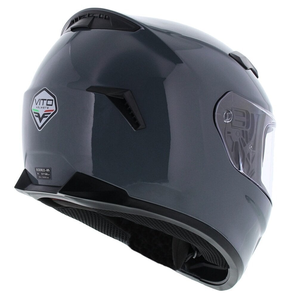 Motokiiver Vito Helmets, mudel Duomo hall + tasuta kingitus hind ja info | Mootorratta kiivrid | kaup24.ee