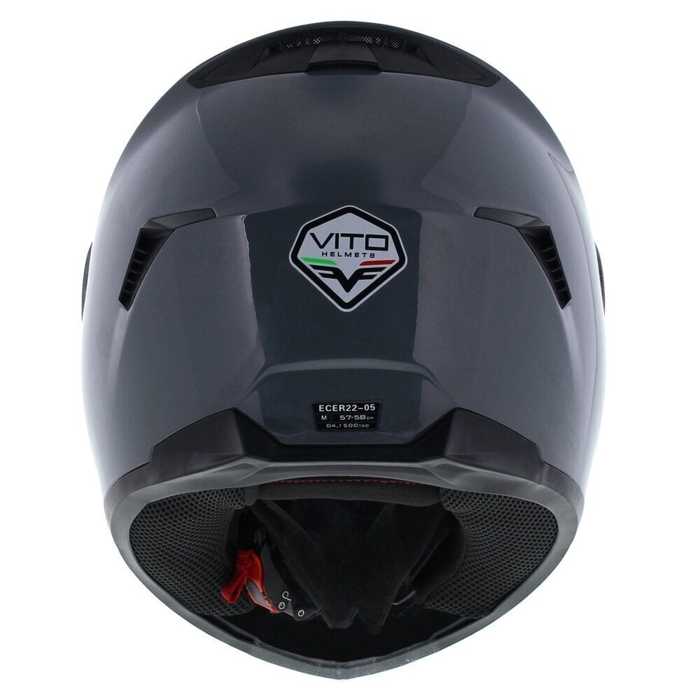 Motokiiver Vito Helmets, mudel Duomo hall + tasuta kingitus hind ja info | Mootorratta kiivrid | kaup24.ee