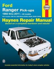 Ford Ranger (93-11): 1993-2011 цена и информация | Путеводители, путешествия | kaup24.ee