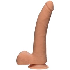 Dual Density Dildo Realistlik D Slim koos munanditega 9 Vanilla hind ja info | Dildod | kaup24.ee